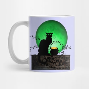 St. Patrick's Day Chat Noir Mug